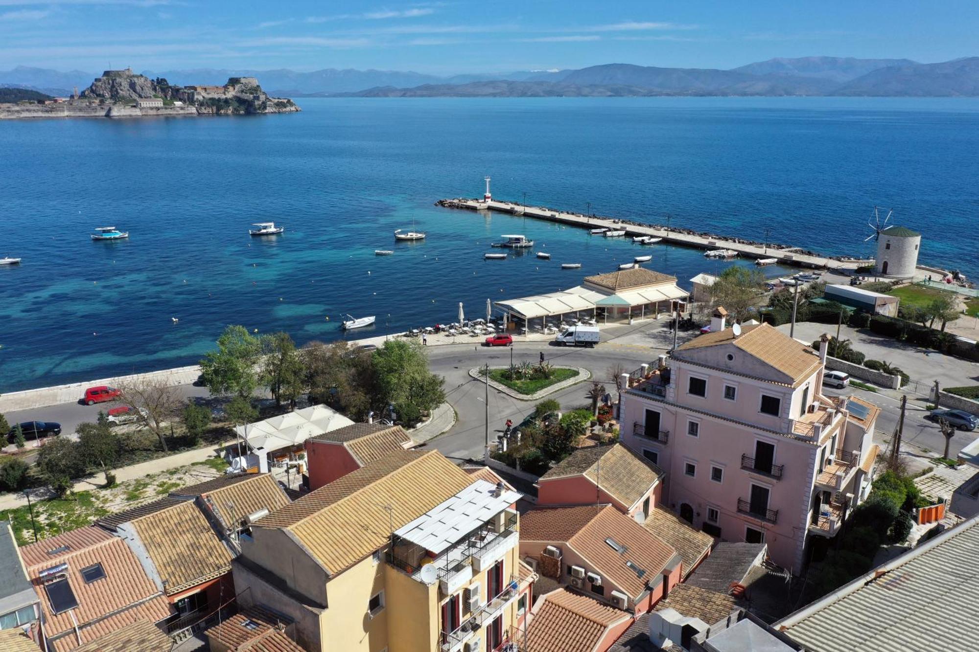 Anemomilos Sea View Penthouse Corfu  Екстер'єр фото