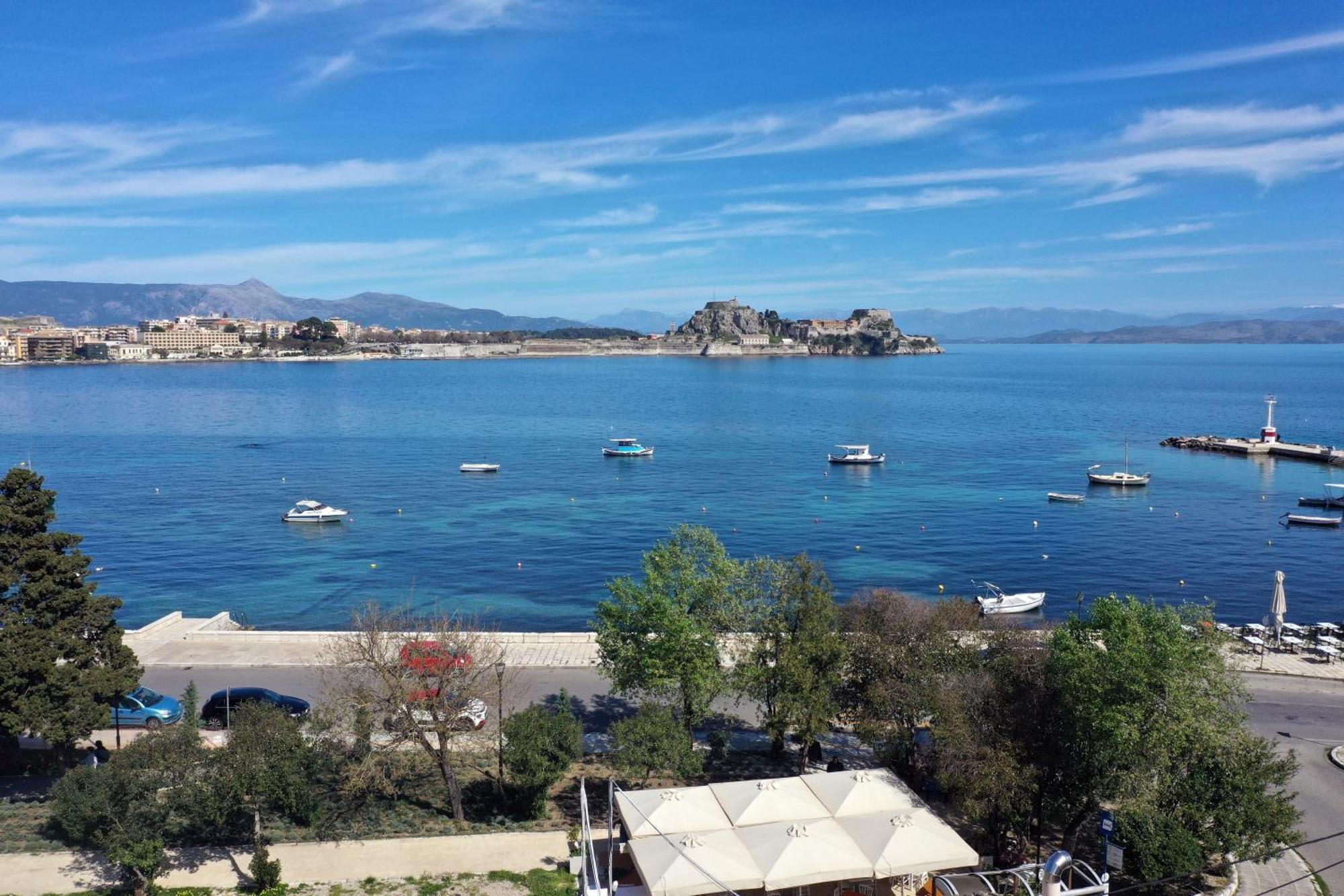Anemomilos Sea View Penthouse Corfu  Екстер'єр фото